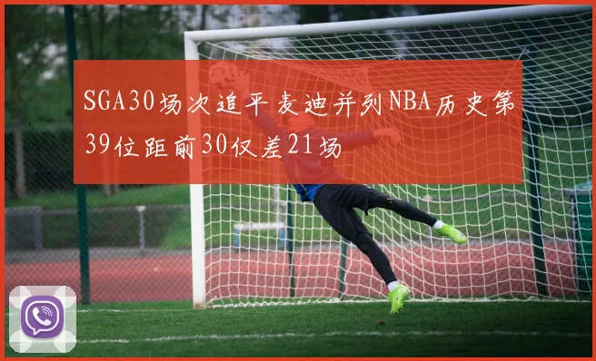 SGA30场次追平麦迪并列NBA历史第39位距前30仅差21场